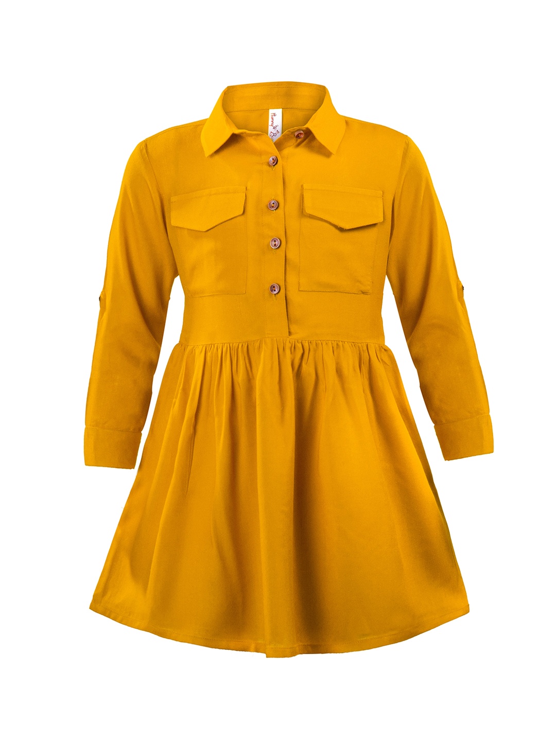 

Hunny Bunny Mustard Yellow Dress