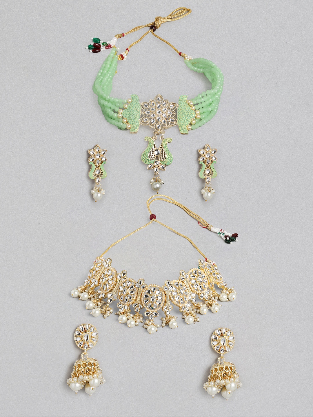 

Kord Store Set of 2 Gold-Plated Jewellery Sets