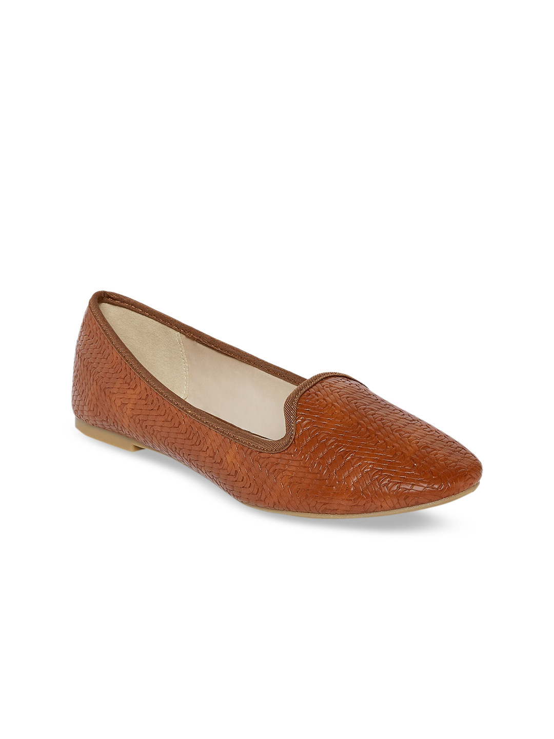 

Forever Glam by Pantaloons Women Brown Ballerinas Flats