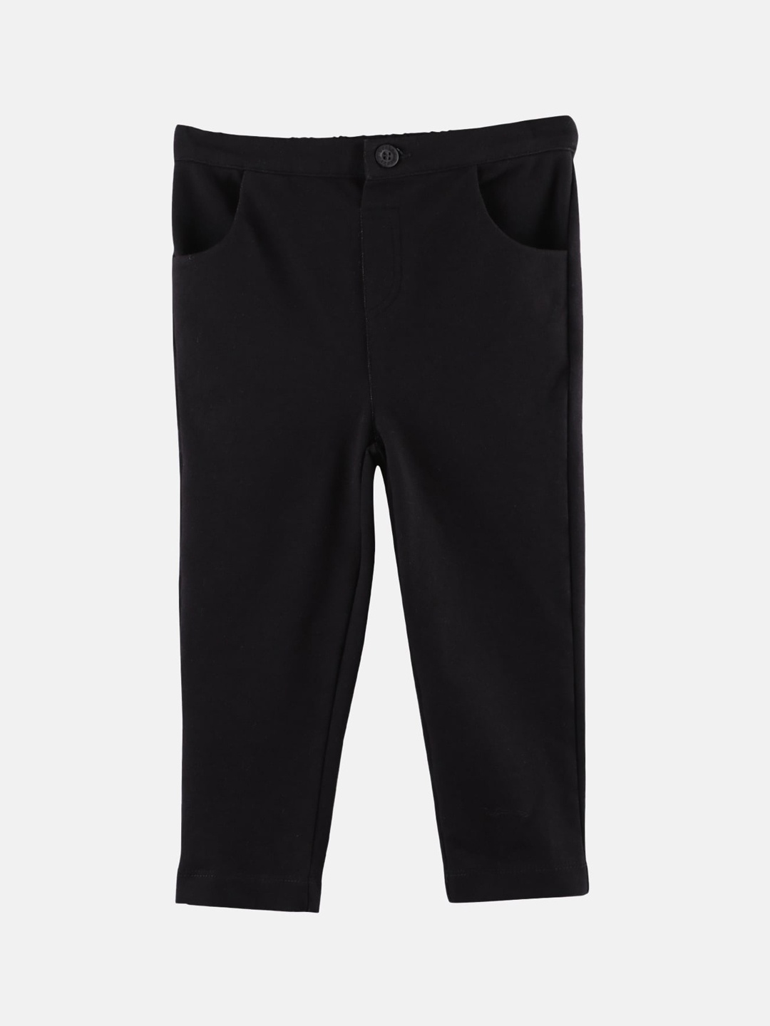 

Beebay Girls Black Solid Trousers