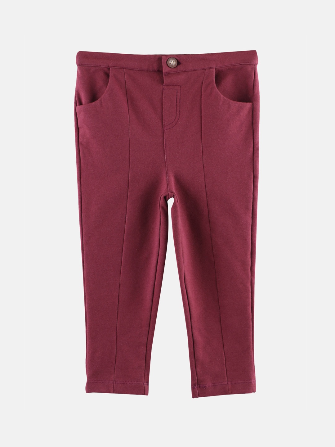 

Beebay Girls Maroon Formal Trousers