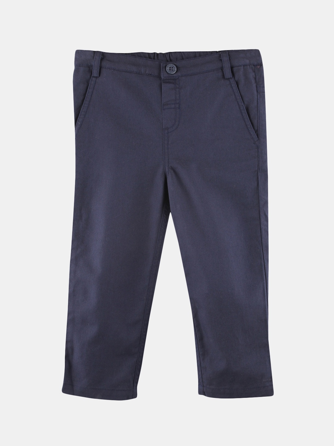 

Beebay Boys Navy Blue Solid Trousers