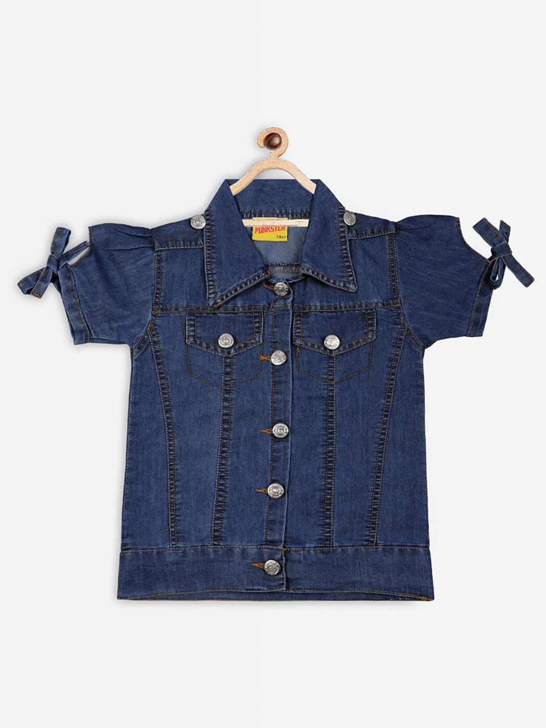 

Punkster Blue Denim Regular Top