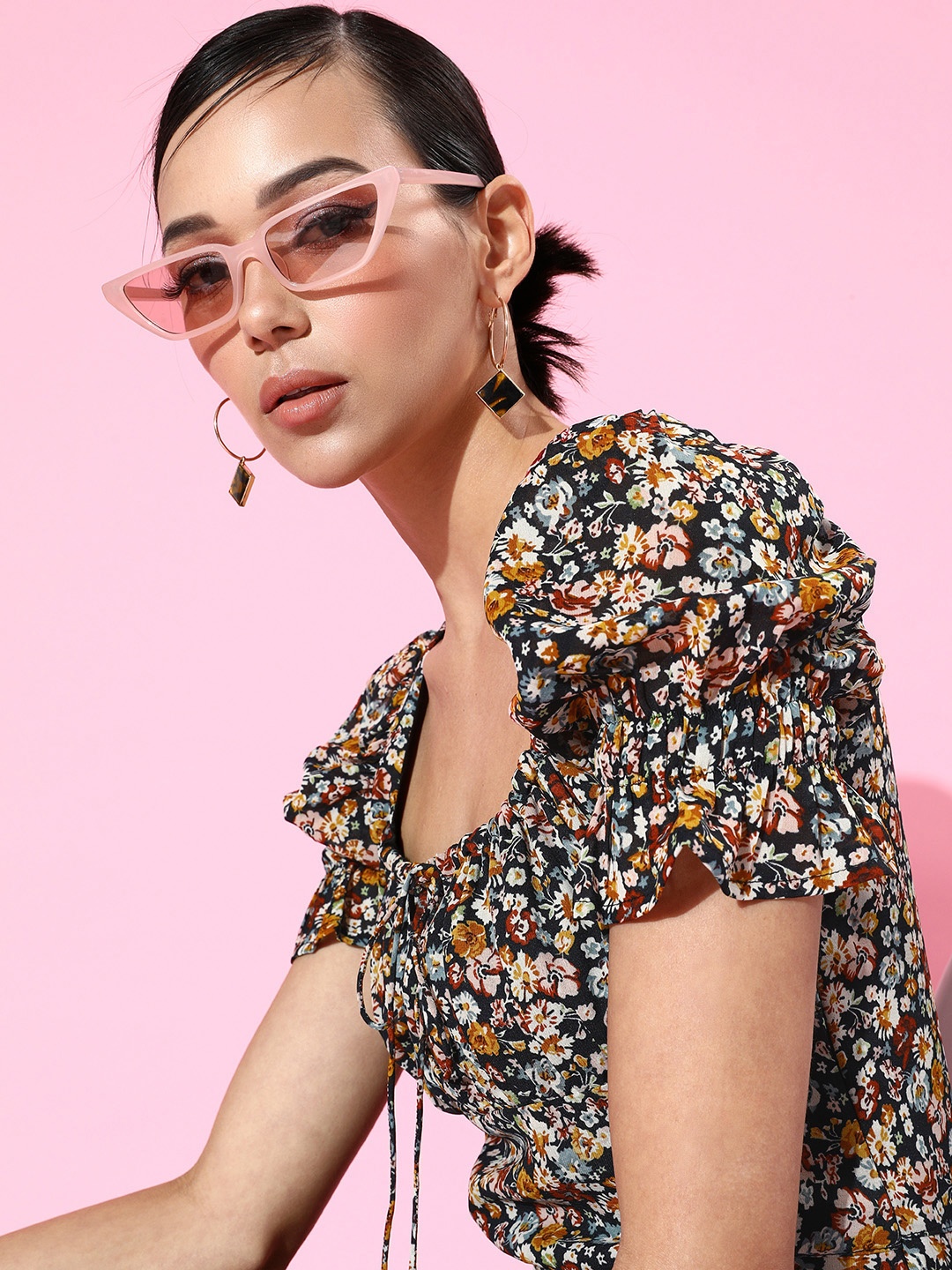 

Kassually Women Beautiful Multi Floral Dress