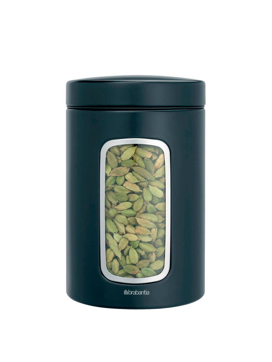 

Brabantia Black Transparent Matt Canister