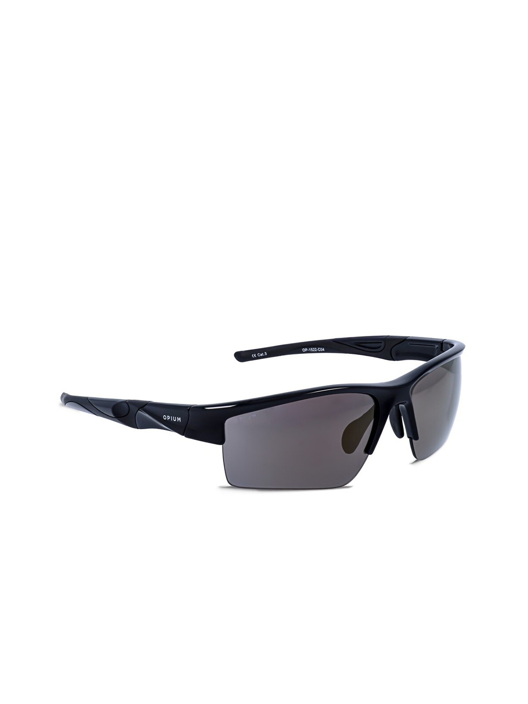 

OPIUM Men Purple Lens & Black Sports Sunglasses with UV Protected Lens OP-1522-C04