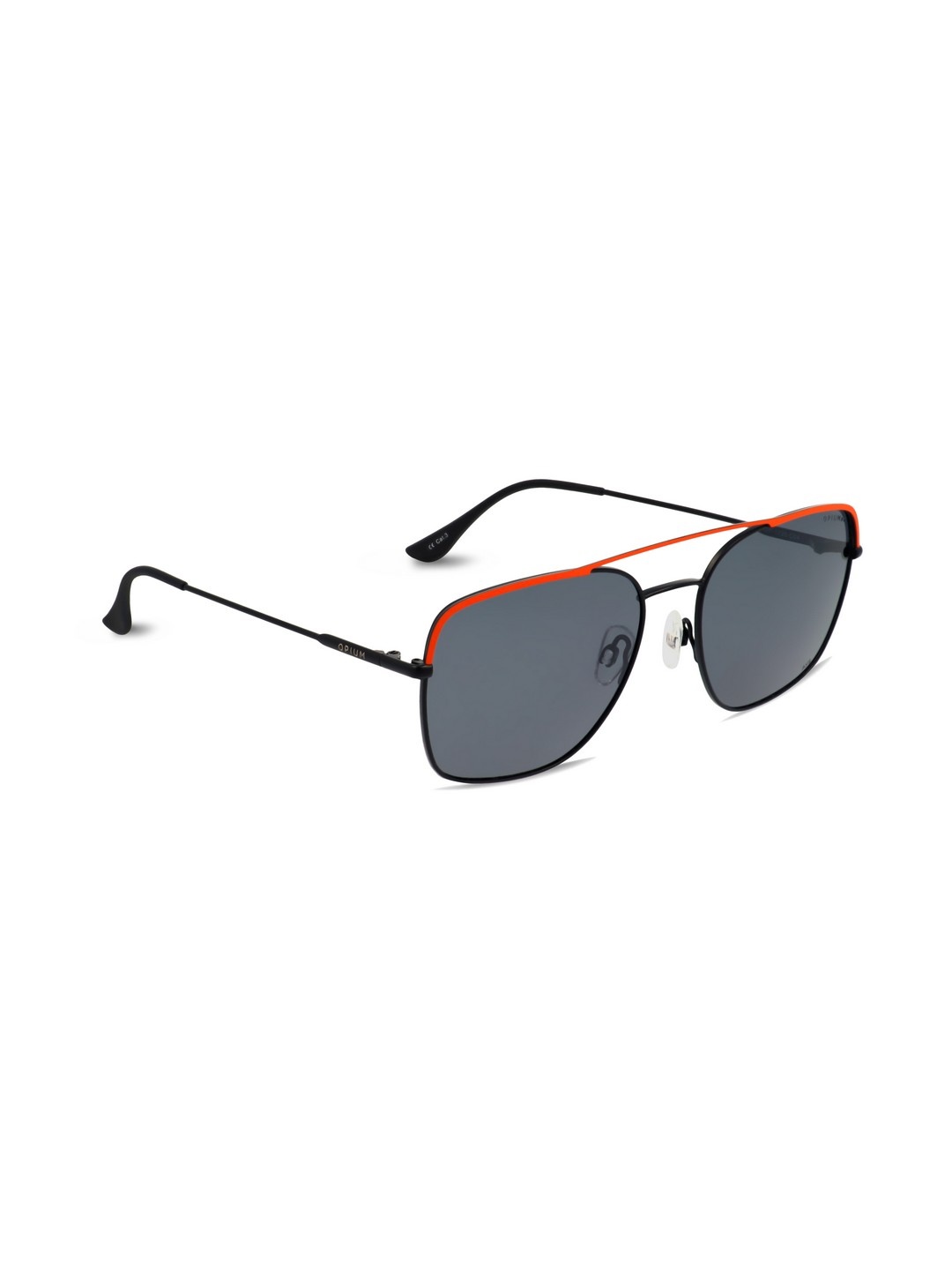 

OPIUM Men Black UV Protected Rectangle Sunglasses OP-1799-C04-Black