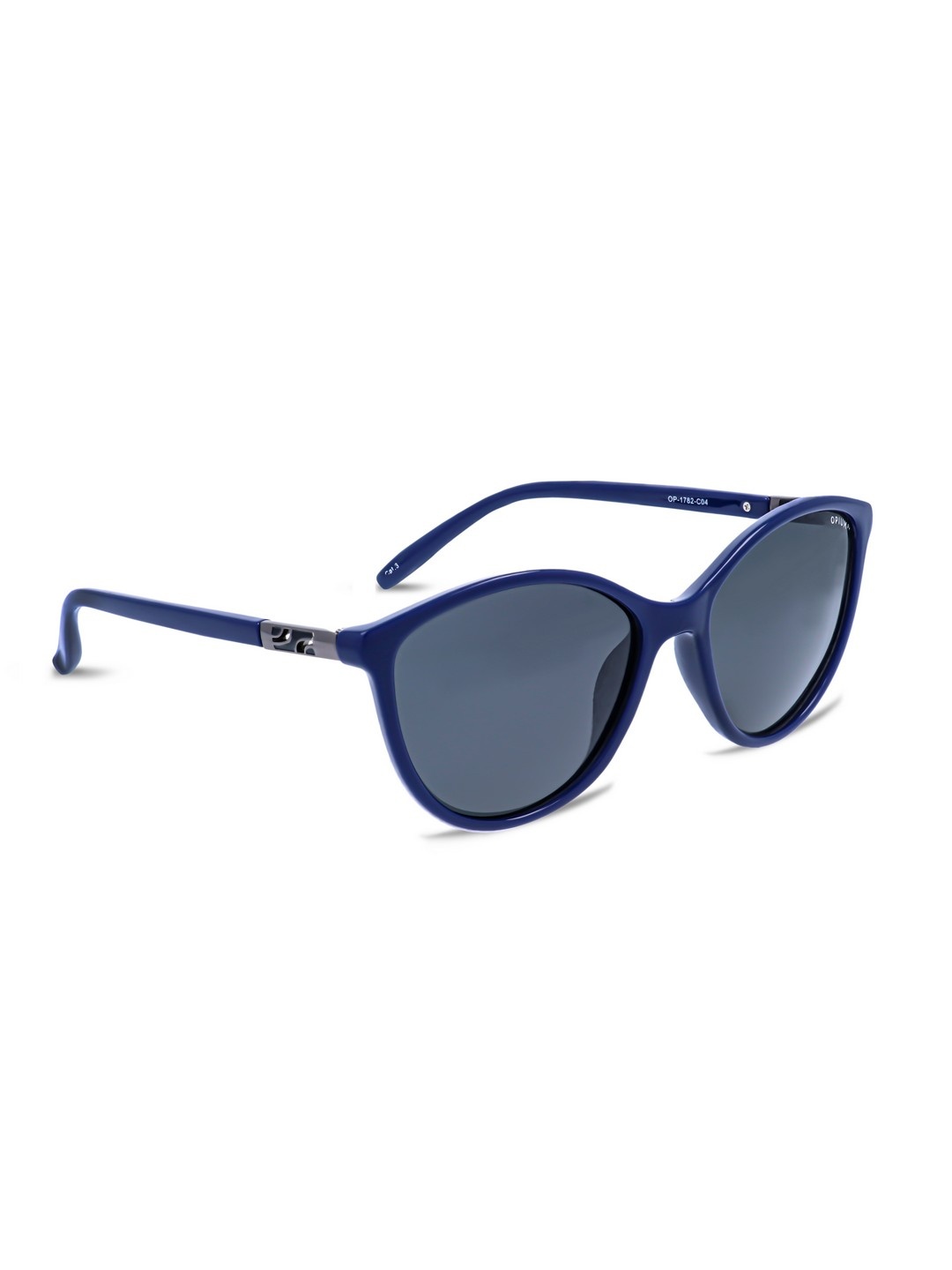 

OPIUM Women Grey Lens & Blue Oval Sunglasses with UV Protected Lens - OP-1782-C04