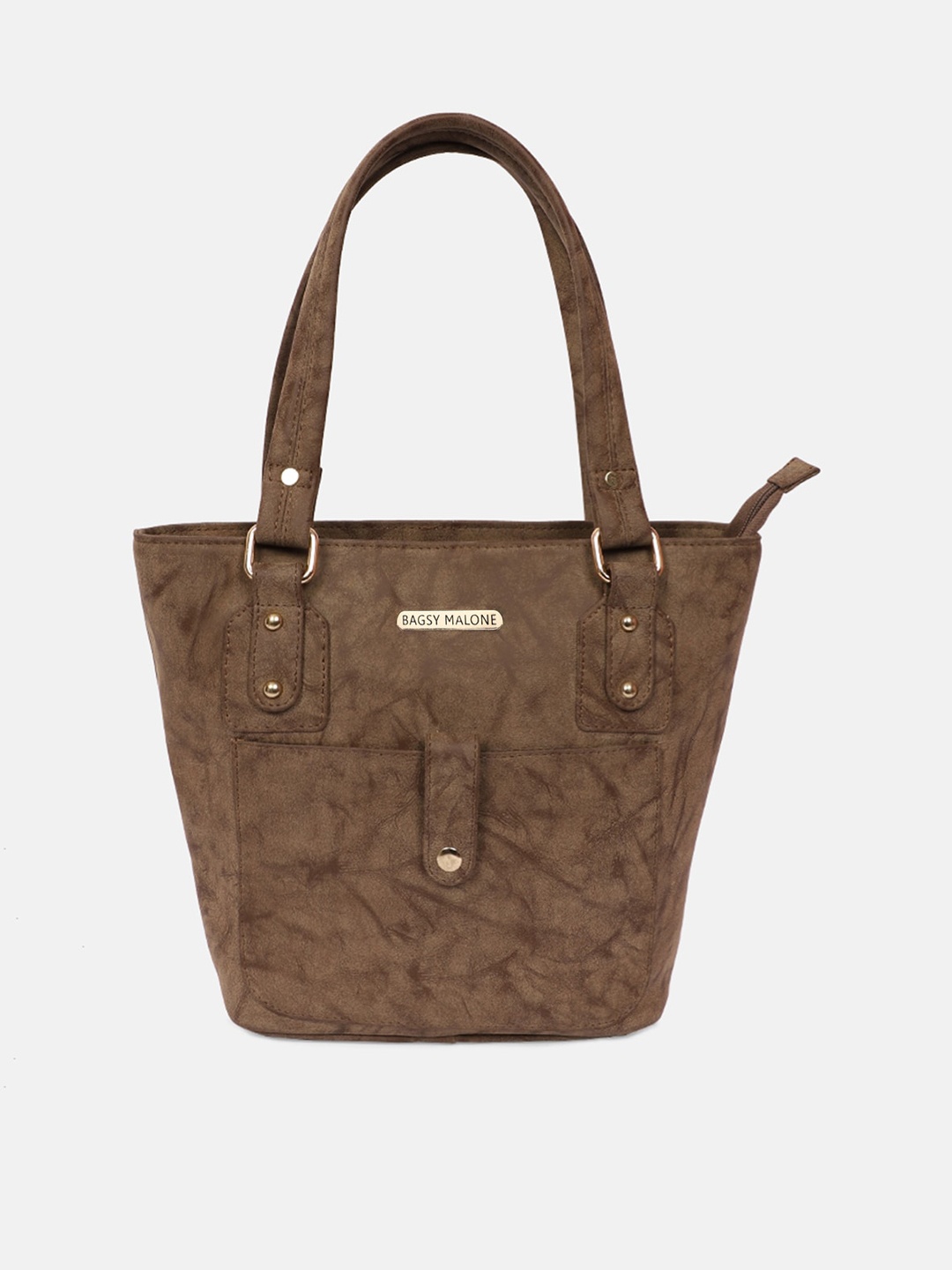 

Bagsy Malone Brown Textured Shoulder Bag