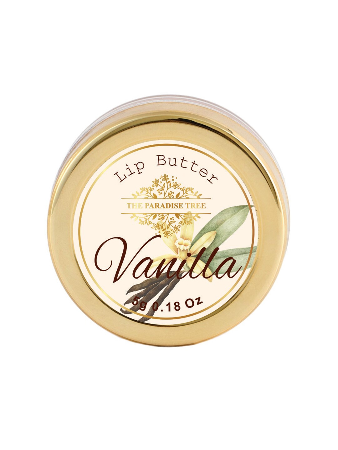 

The Paradise Tree Vanilla Lip Butter 5 g, Cream