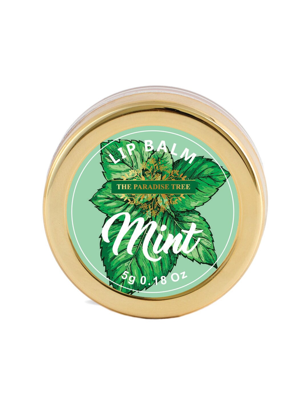 

The Paradise Tree Mint Lip Balm 5 g, Green