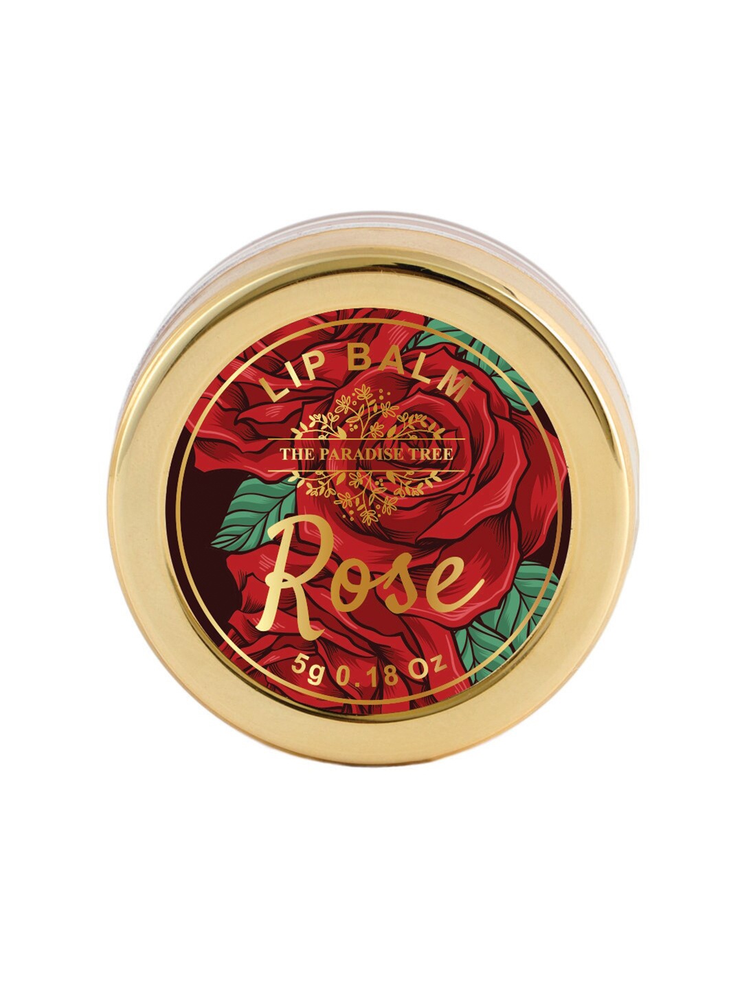 

The Paradise Tree Rose Lip Balm 5 g, Red