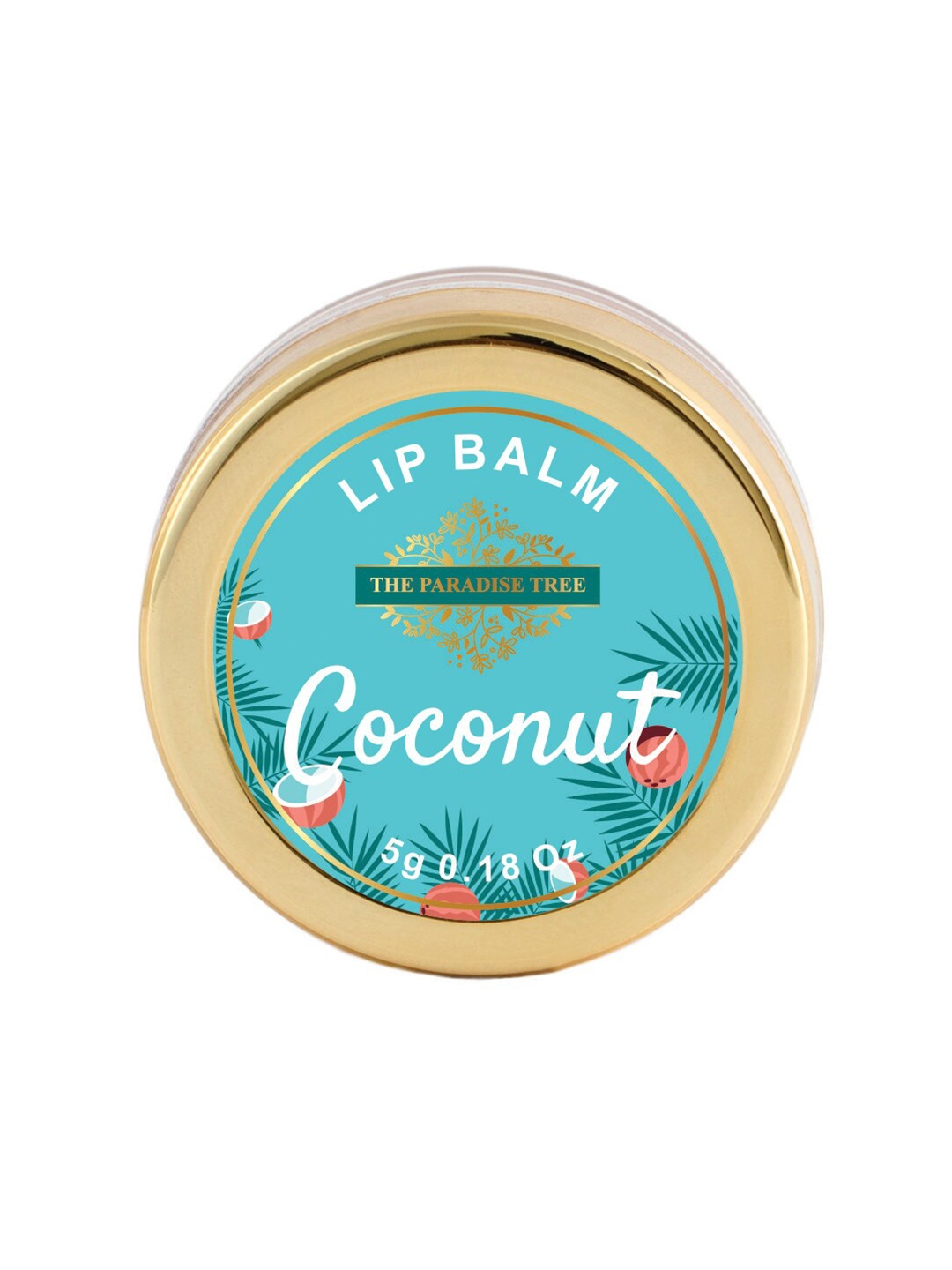 

The Paradise Tree Coconut Lip Balm 5 g, White