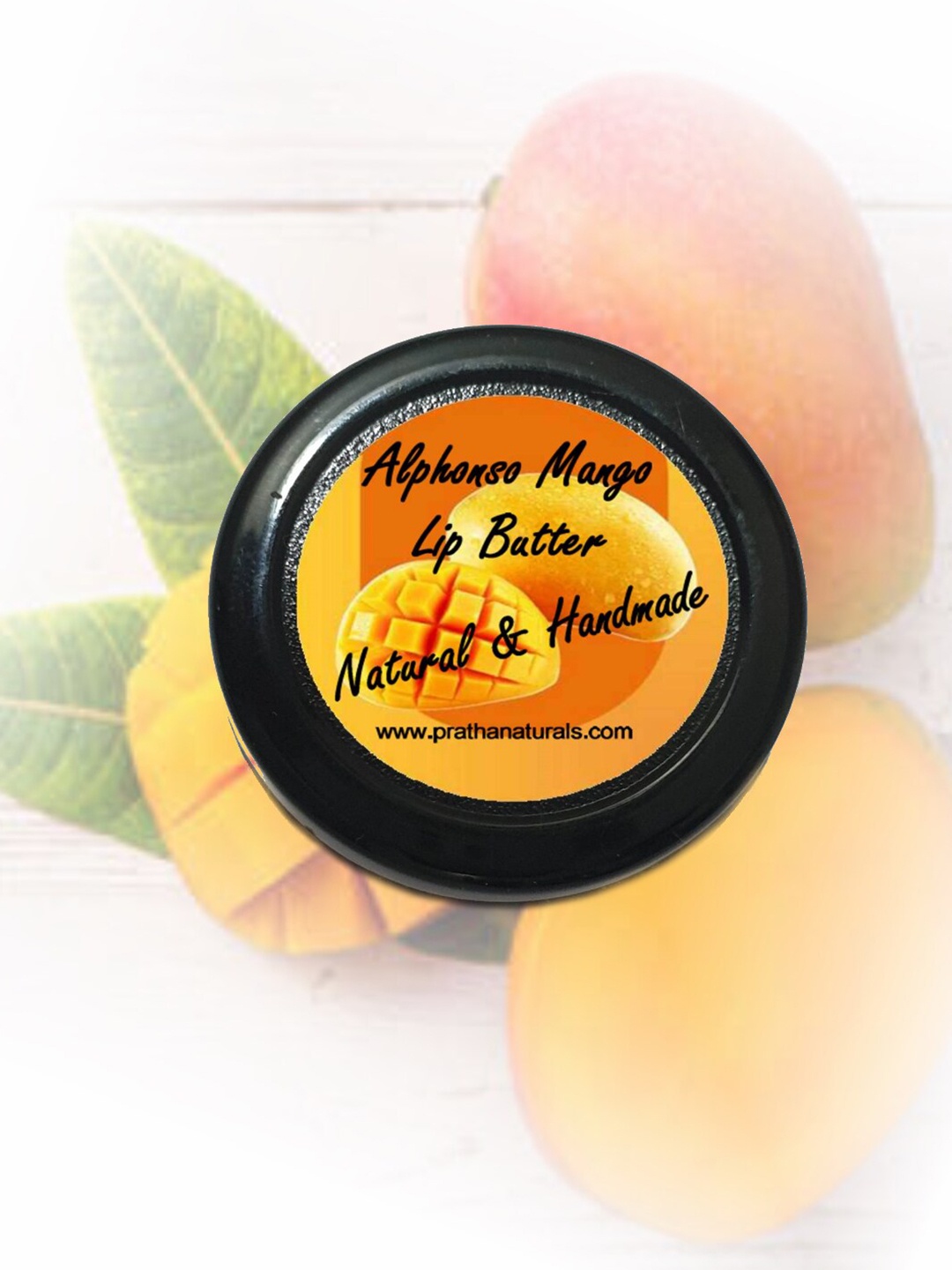 

Pratha Natural & Handmade Lip Butter - Alphonso Mango, Mustard