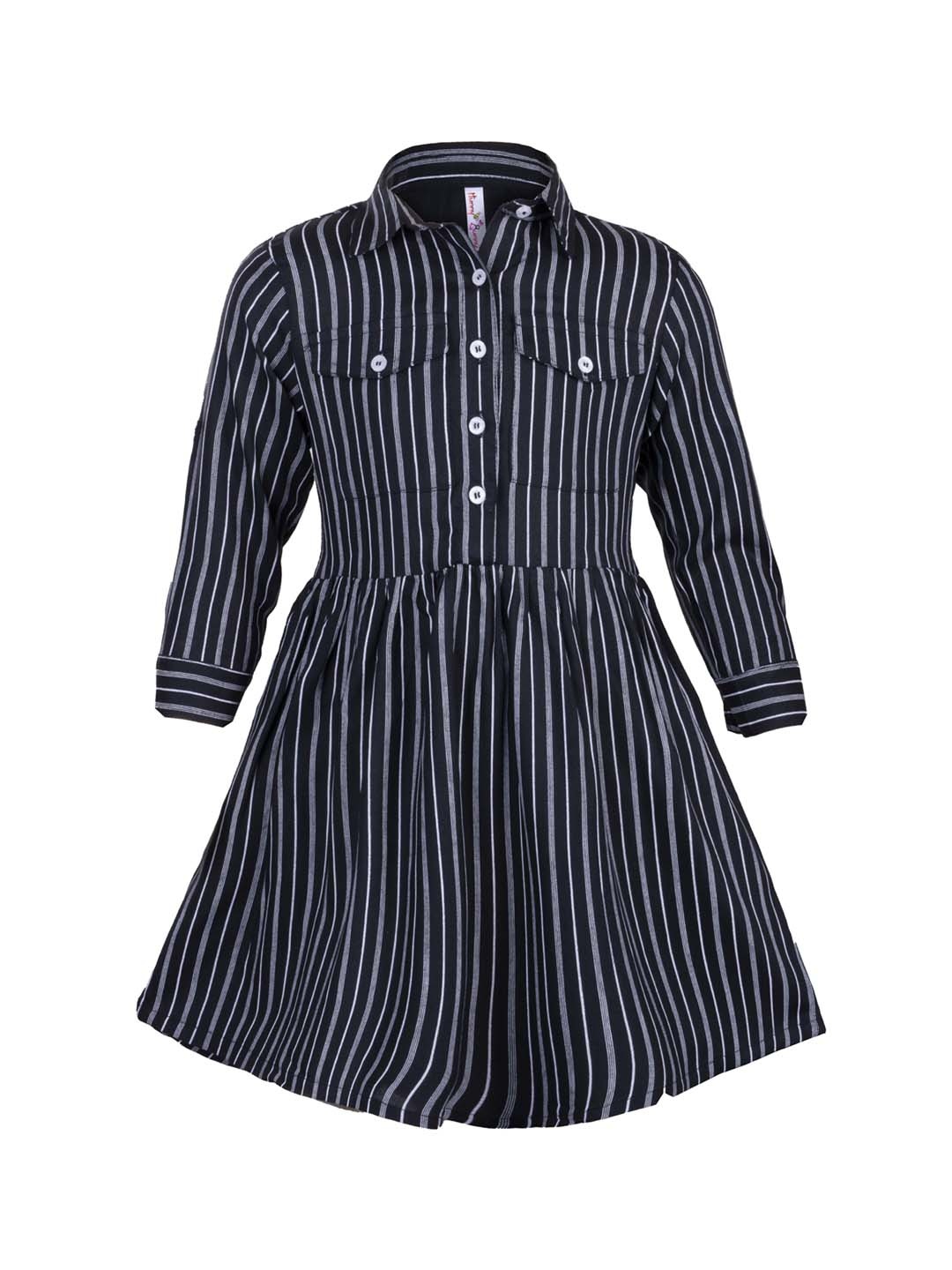 

Hunny Bunny Black Striped Dress