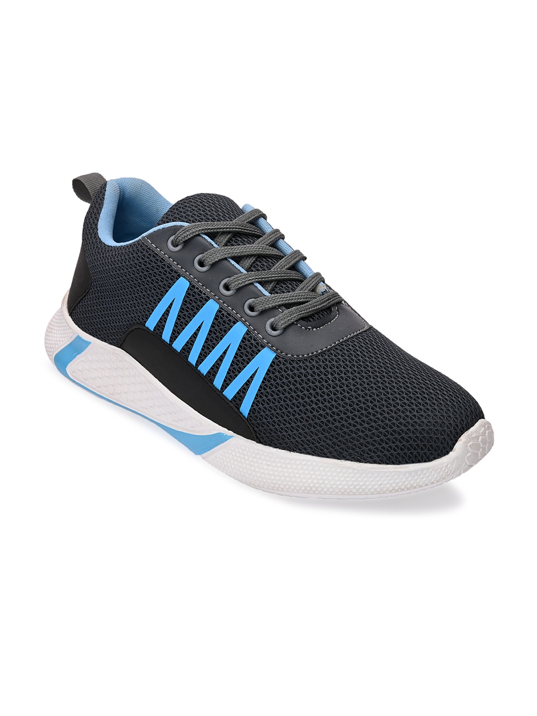 

Giorgio Men Grey & Navy Blue Swanky Mesh Running Shoes