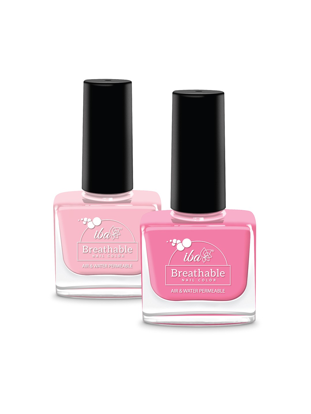 

Iba Set of 2 Breathable Nail Polish - Pink Love