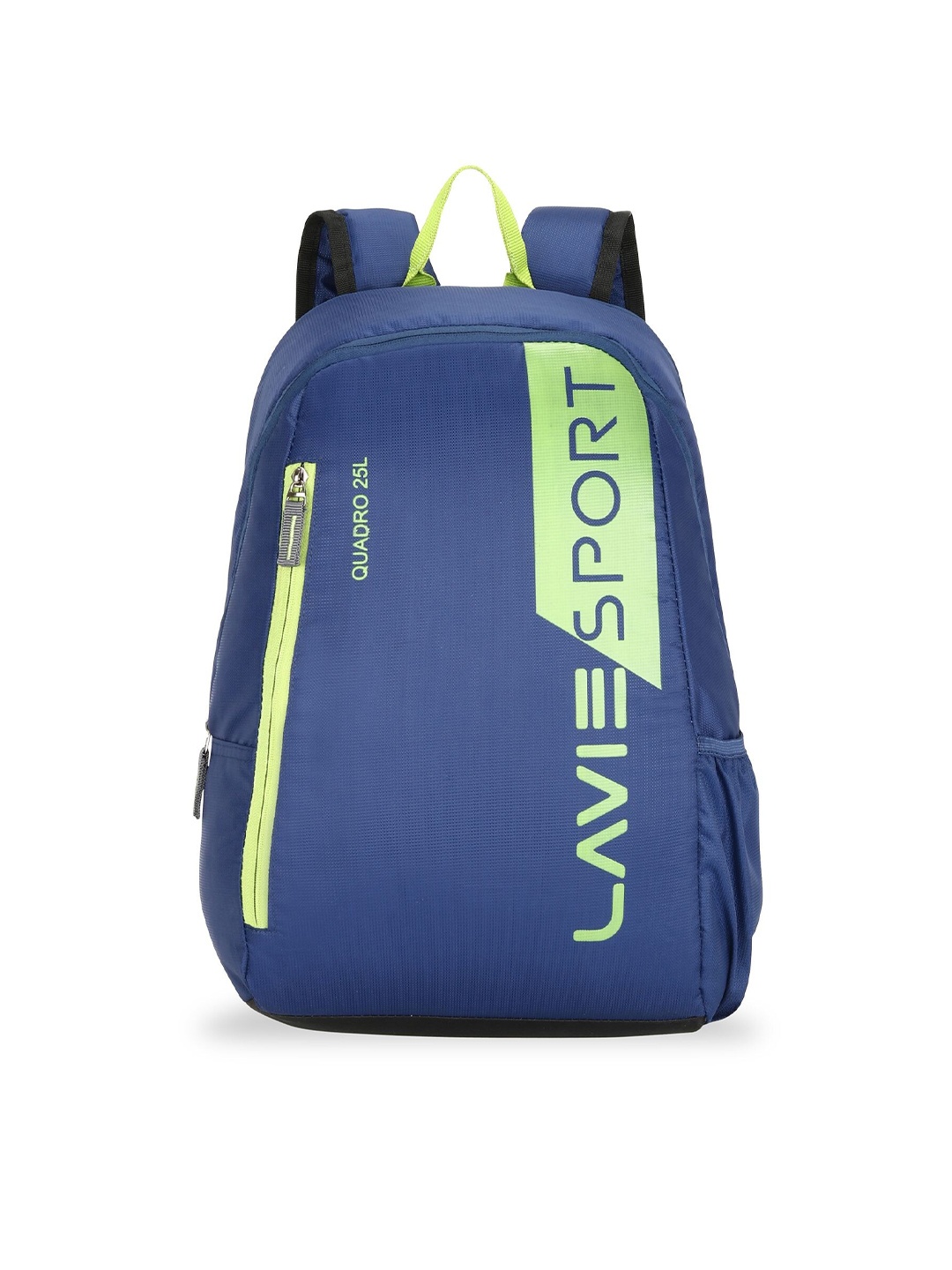 

LAVIE SPORT Unisex Navy Blue & Green Alphanumeric Printed Backpack