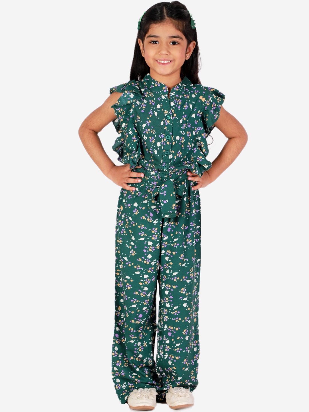 

Superminis Girls Green Printed