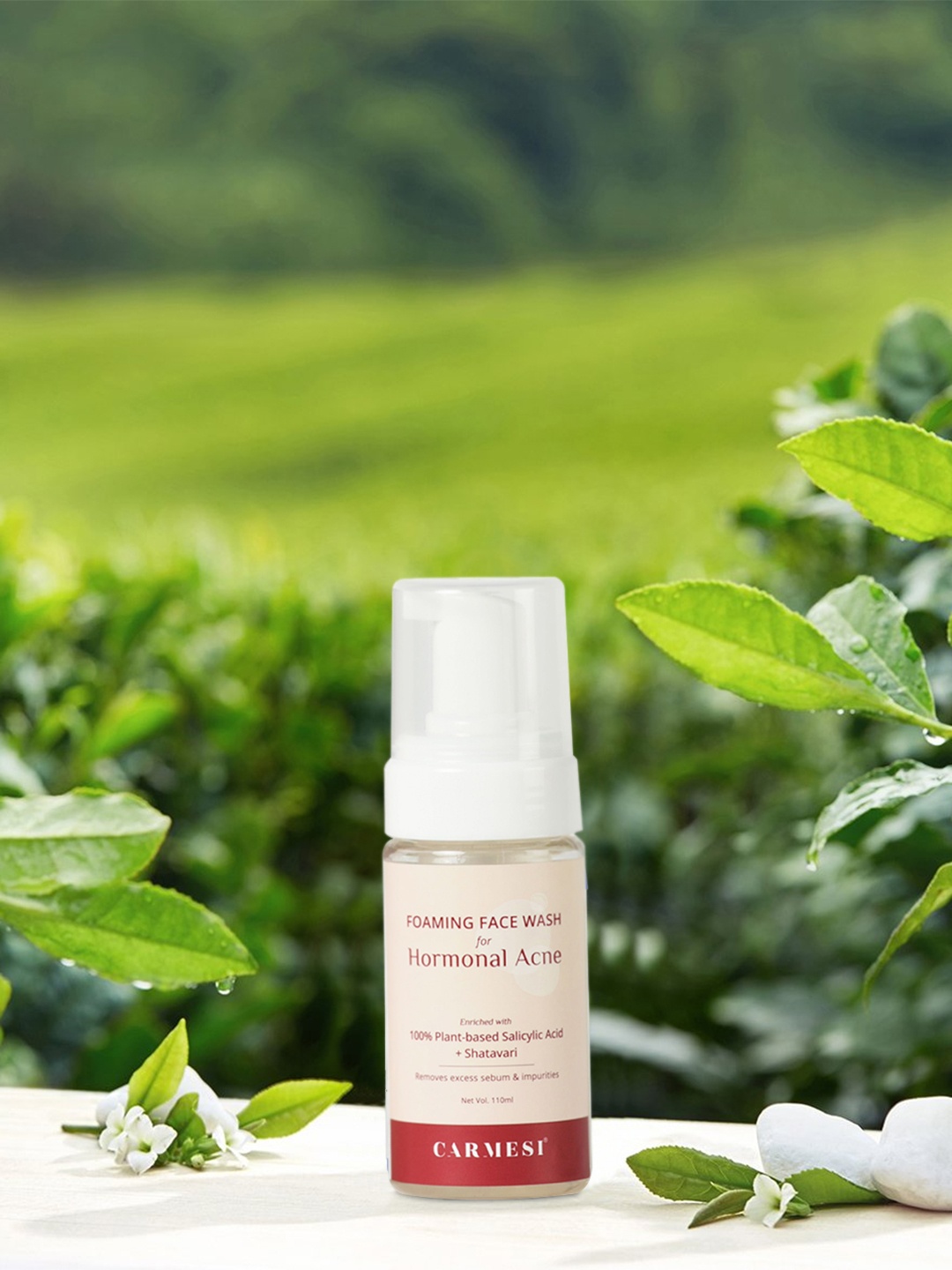 

CARMESI Foaming Face Wash for Hormonal Acne 110 ml, Transparent