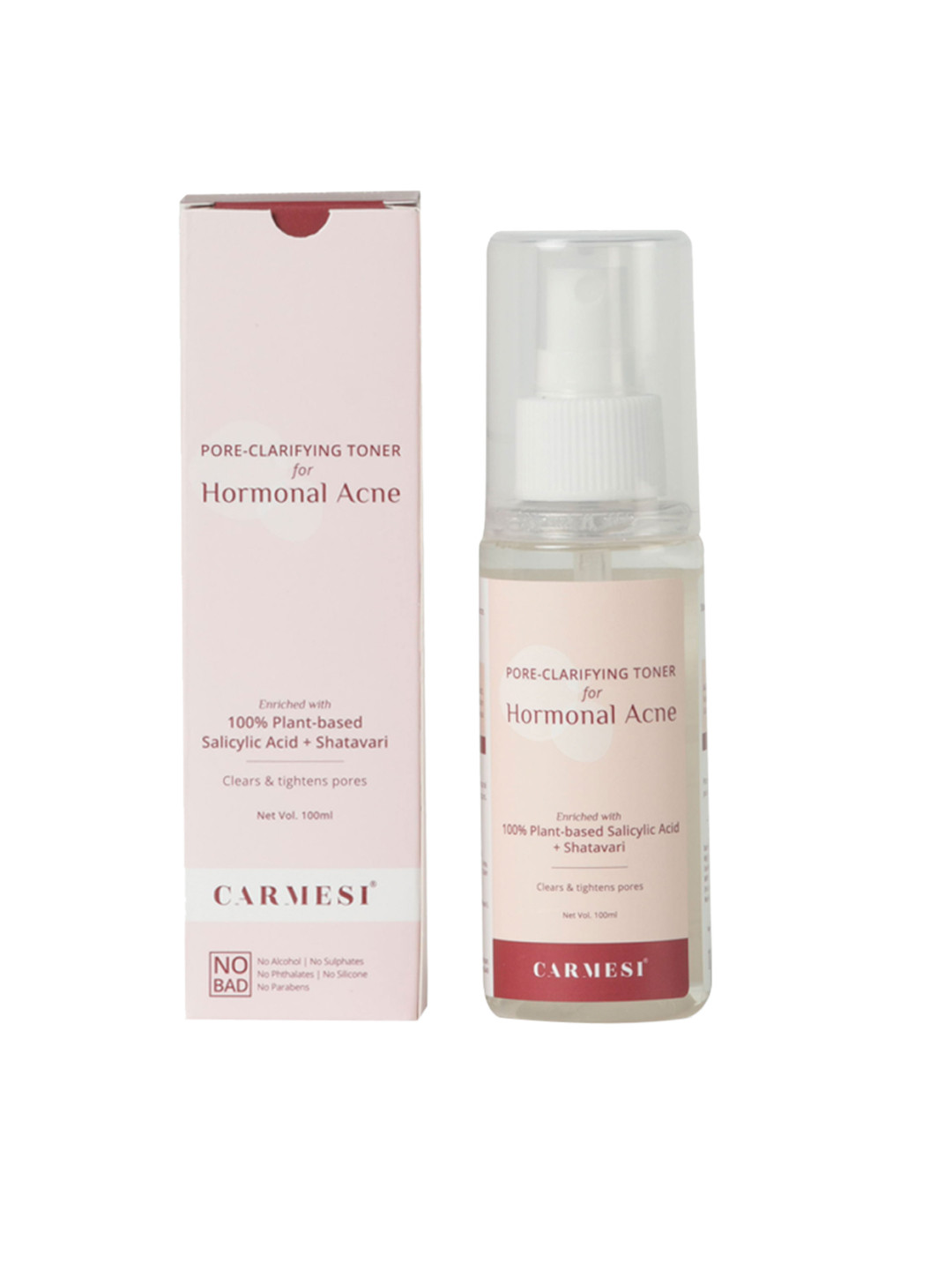 

Carmesi Pore-Clarifying Toner for Hormonal Acne - 100 ml, Transparent