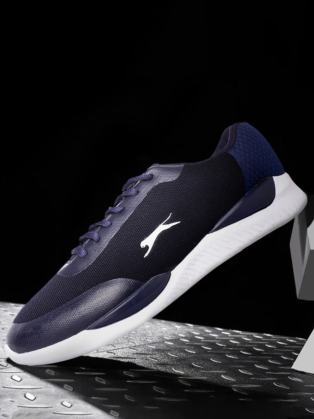 

Slazenger Men Navy Blue Running Shoes