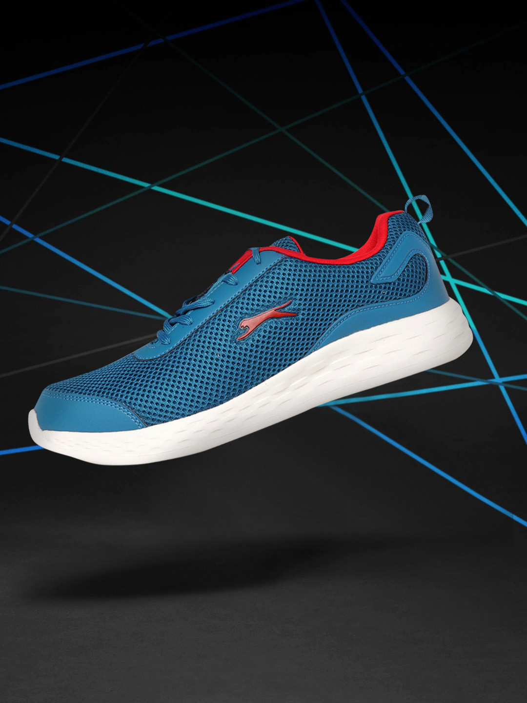

Slazenger Men Blue Woven Design Sneakers