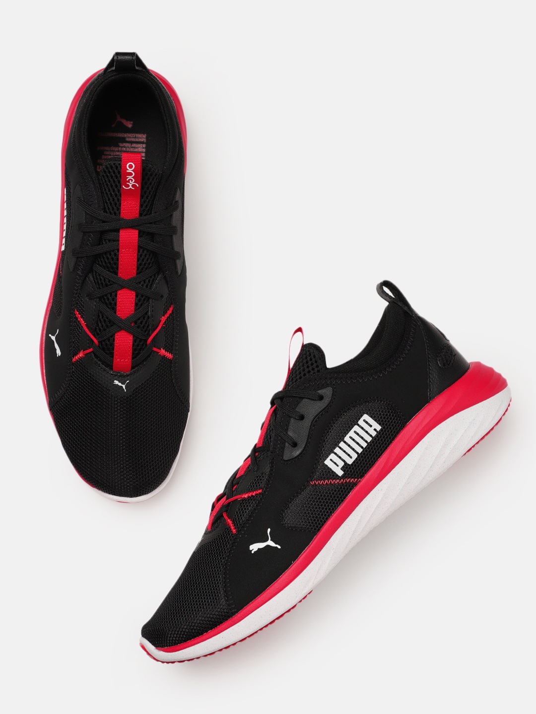 

one8 x PUMA Unisex Black Better Foam Emerge Running Shoes