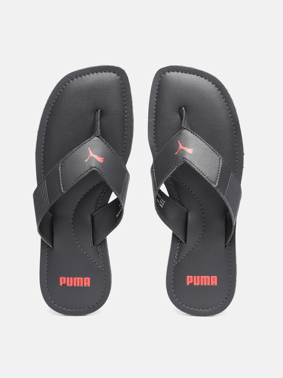 

Puma Men Black Solid Caper V3 Thong Flip-Flops