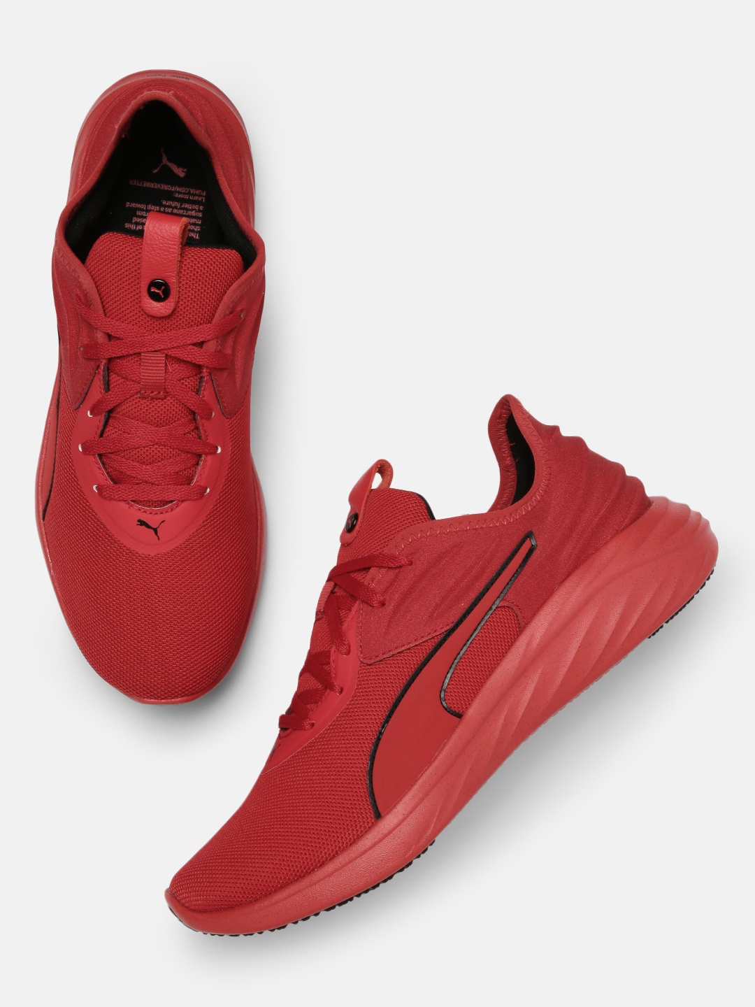 

Puma Men Red Better Foam Emerge 3D Running Shoes