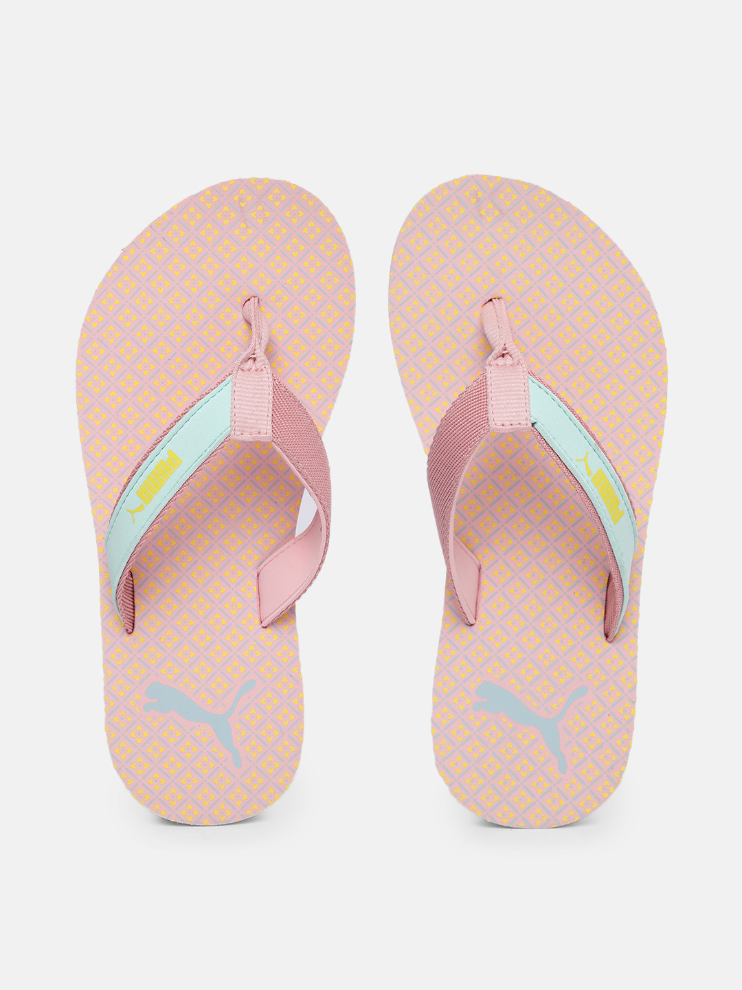 

Puma Women Pink Printed Thong Flip-Flops