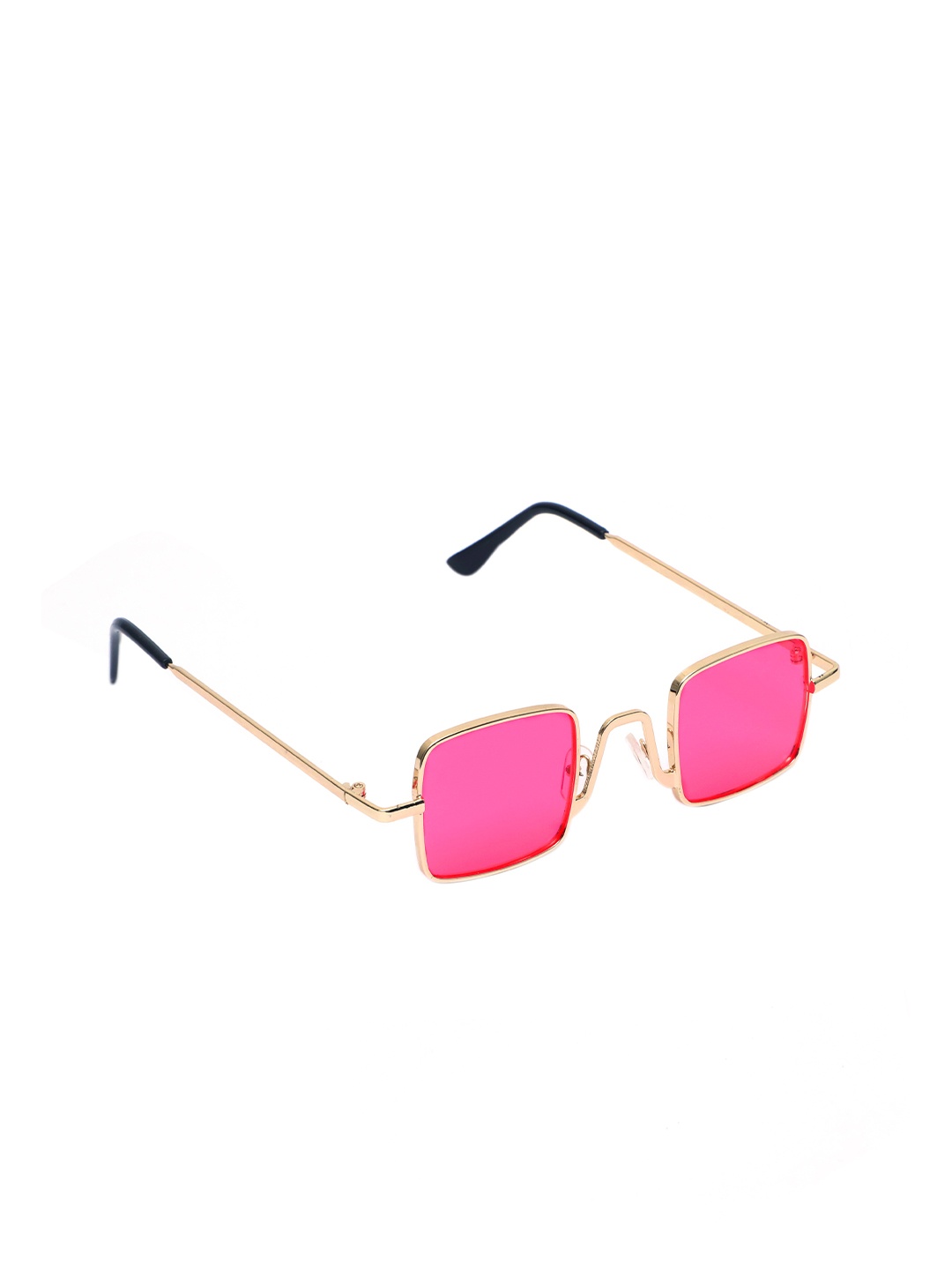 

Floyd Unisex Pink & Gold UV Protected Square Sunglasses 73_GOLD_PINK