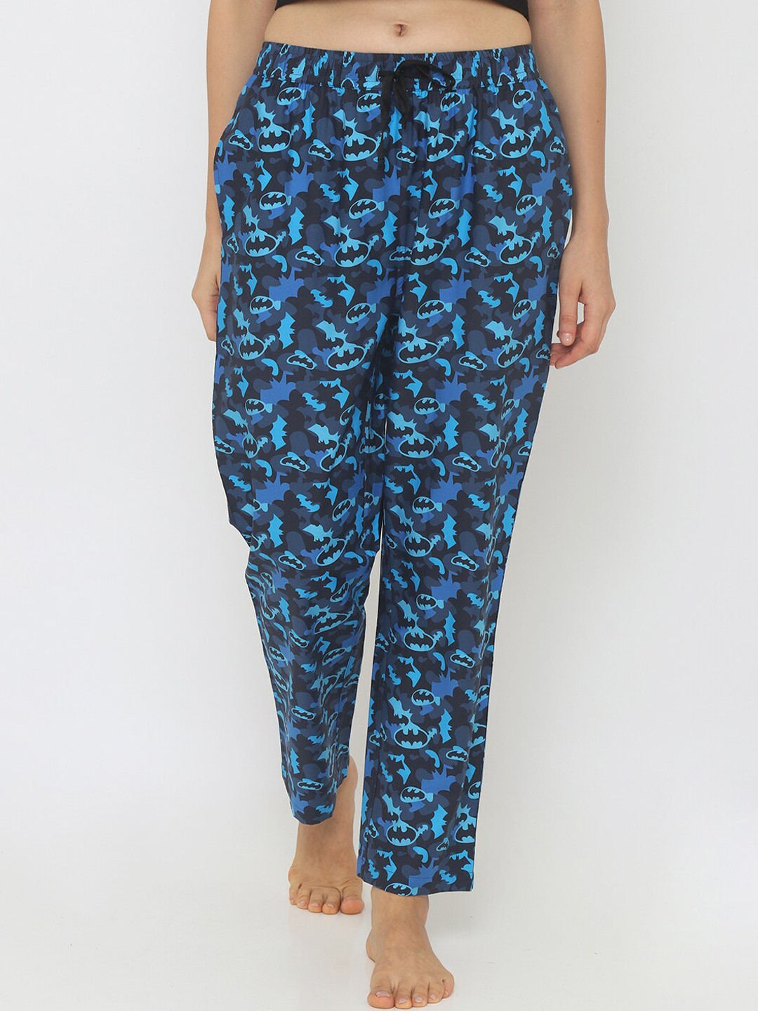 

Smugglerz Women Blue Batman Printed Lounge Pants