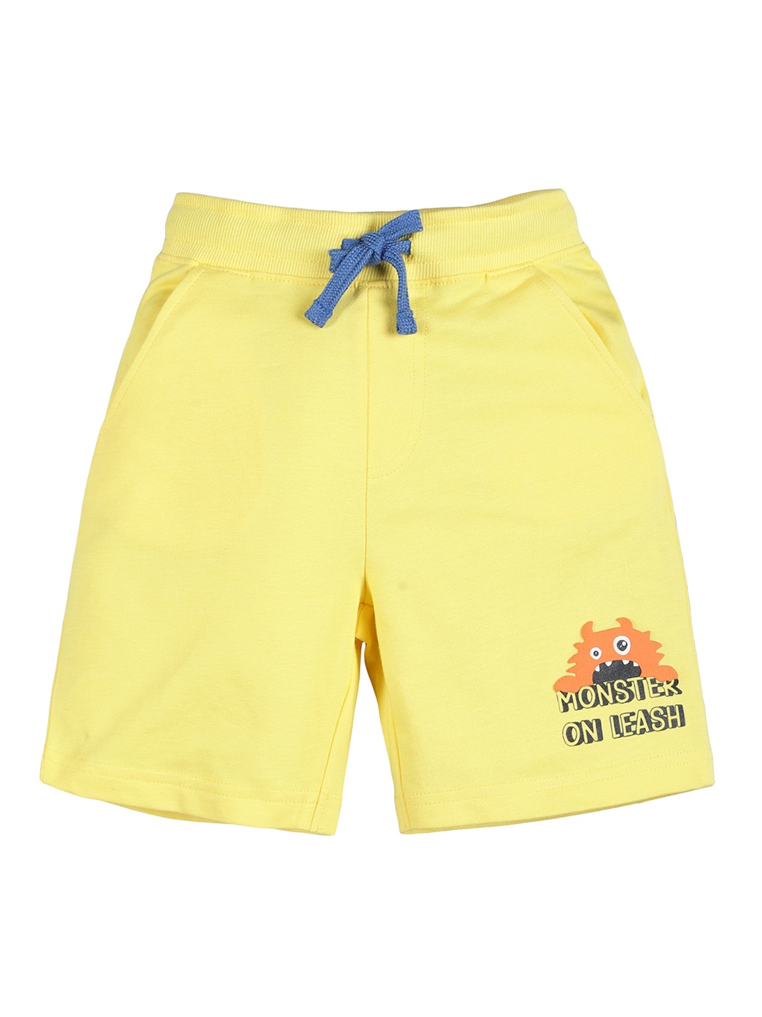 

PLUM TREE Boys Yellow Regular Shorts