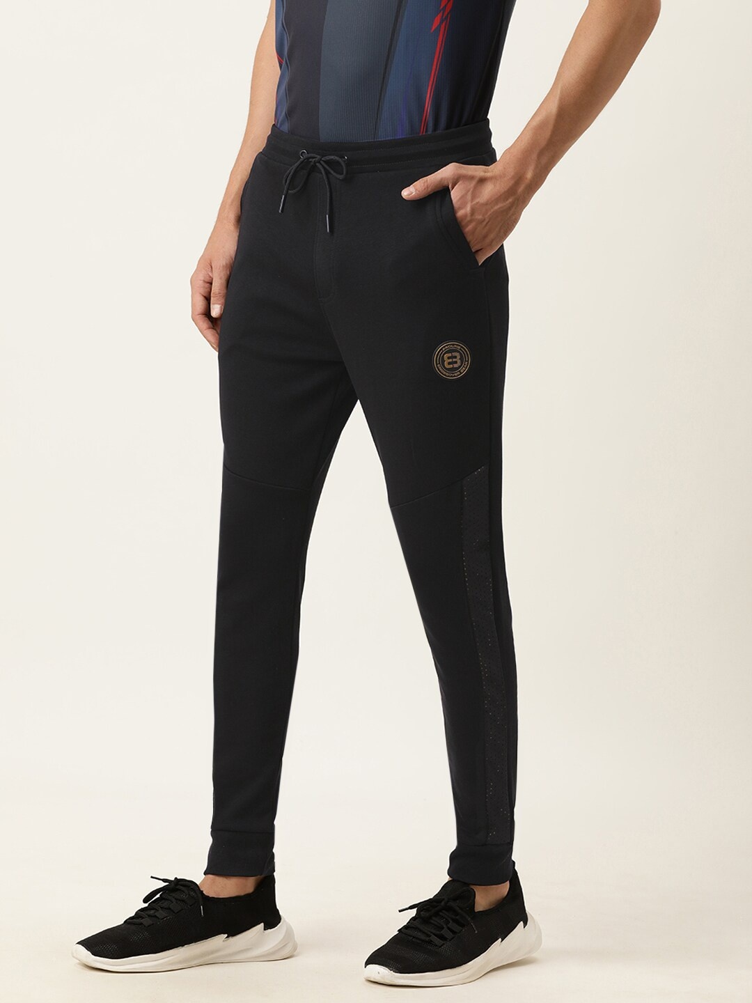 

Proline Active Men Black Printed Slim Fit Joggers