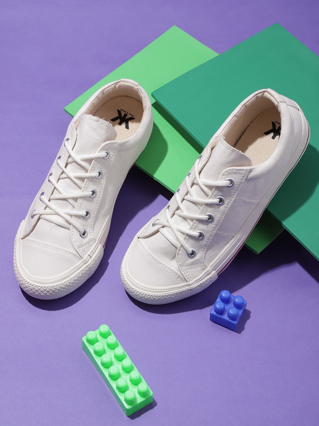 

Kook N Keech Women White Sneakers