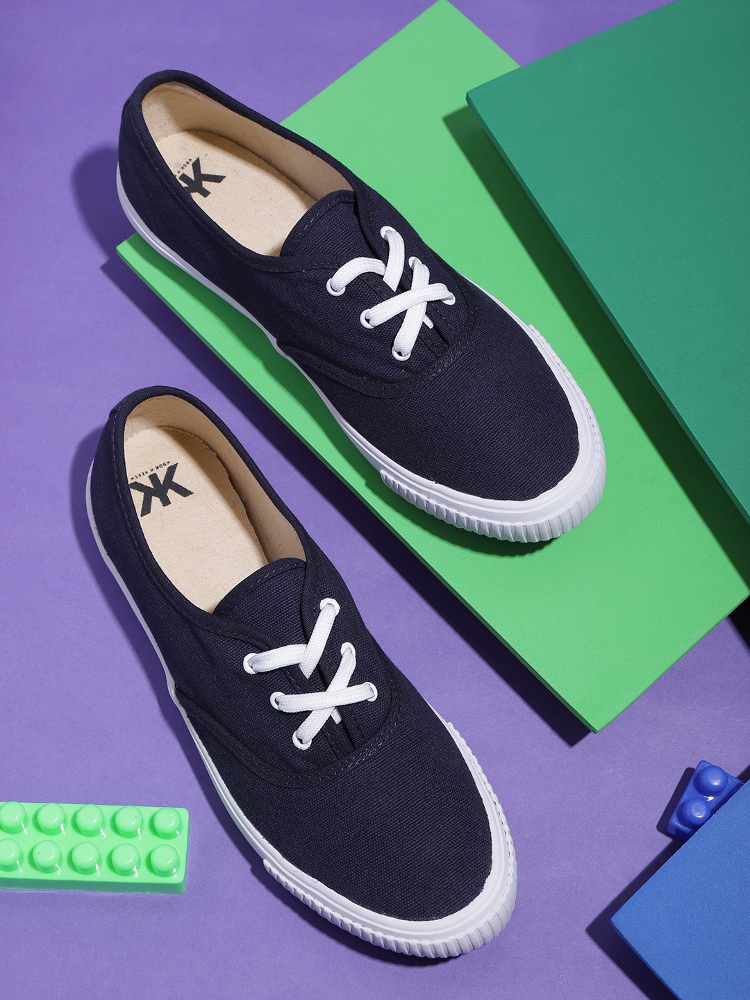 

Kook N Keech Women Navy Blue Sneakers