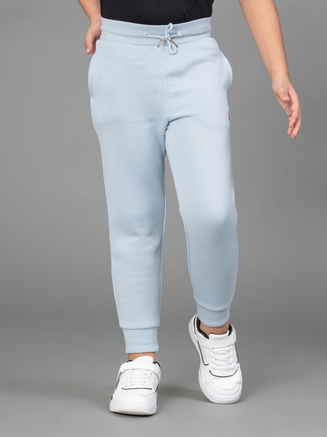 

Red Tape Boys Blue Solid Joggers