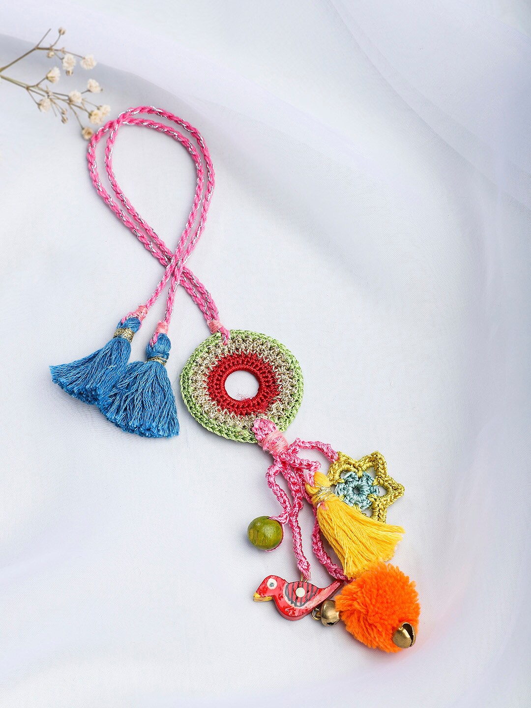 

Fabindia Multi Embellished Rakhi