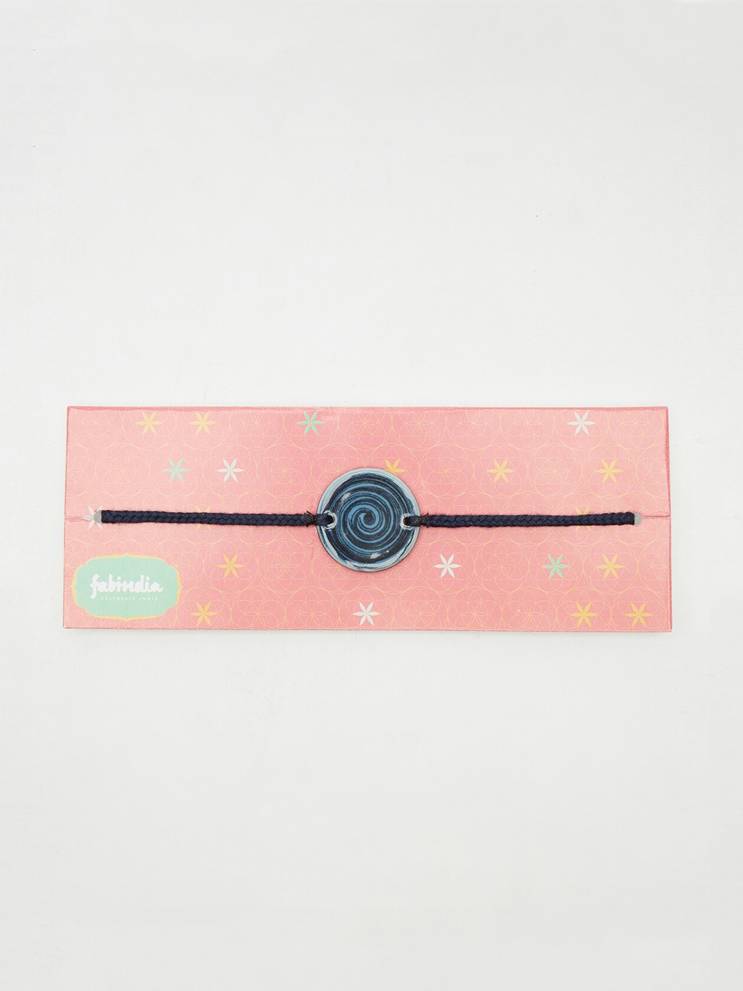 

Fabindia Blue Tie-Up Rakhi