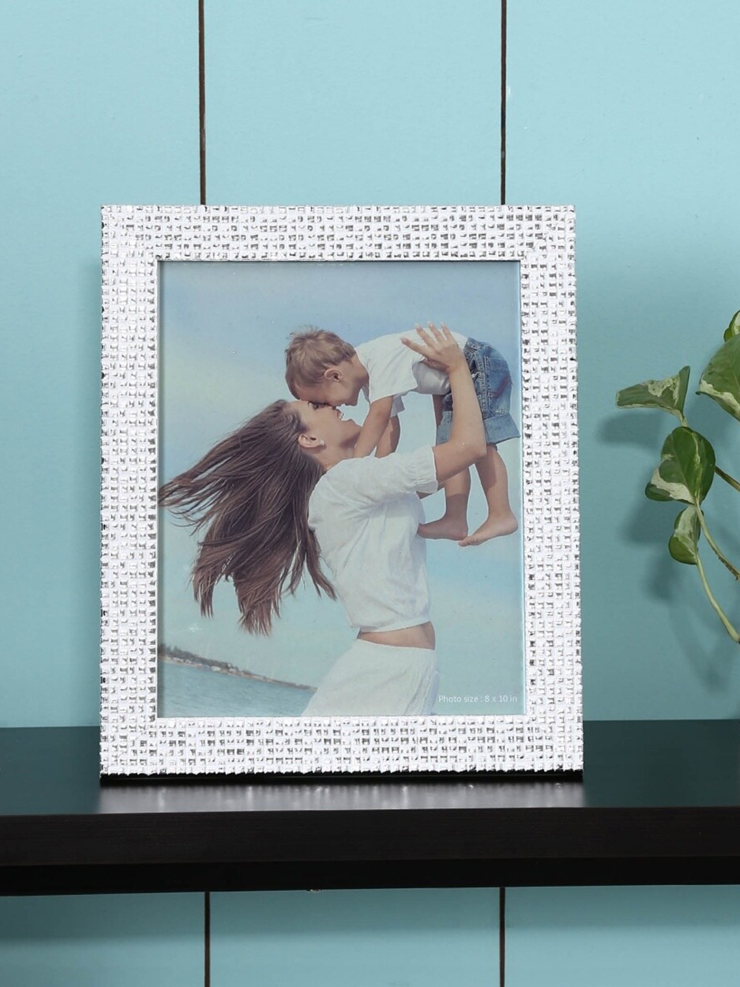 

Home Centre White Photomontage Mosaic Photo Frame