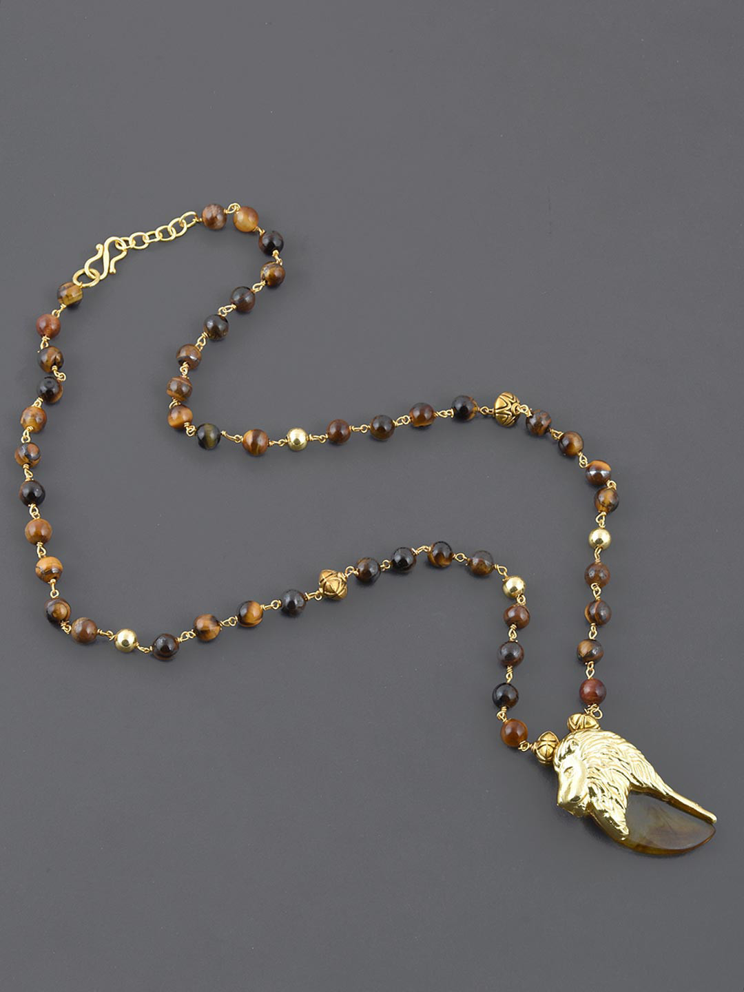 

Tistabene Men Gold-Plated Lions Claw Pendant
