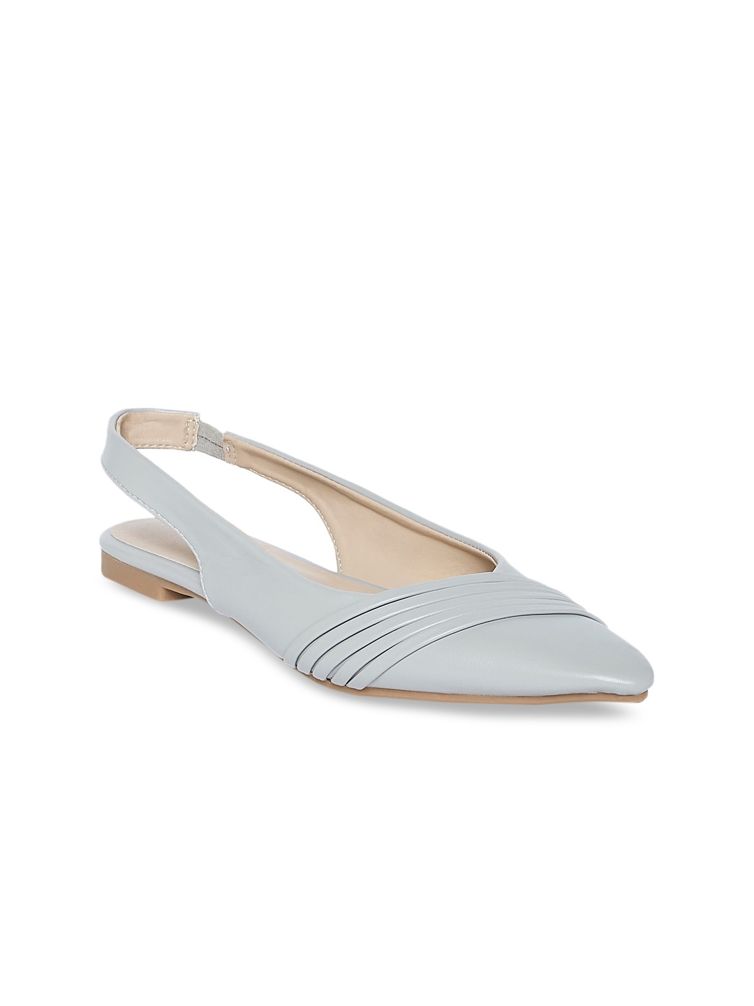 

Forever Glam by Pantaloons Women Grey Ballerina Flats