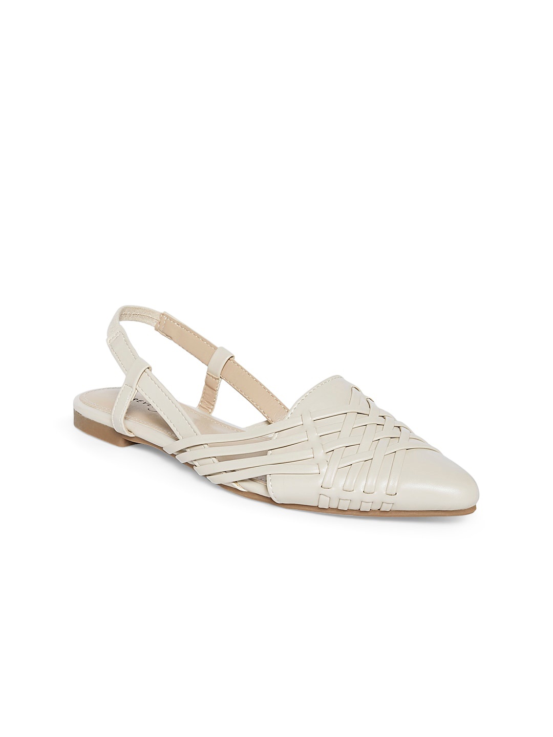 

Forever Glam by Pantaloons Women Off White Ballerina Flats