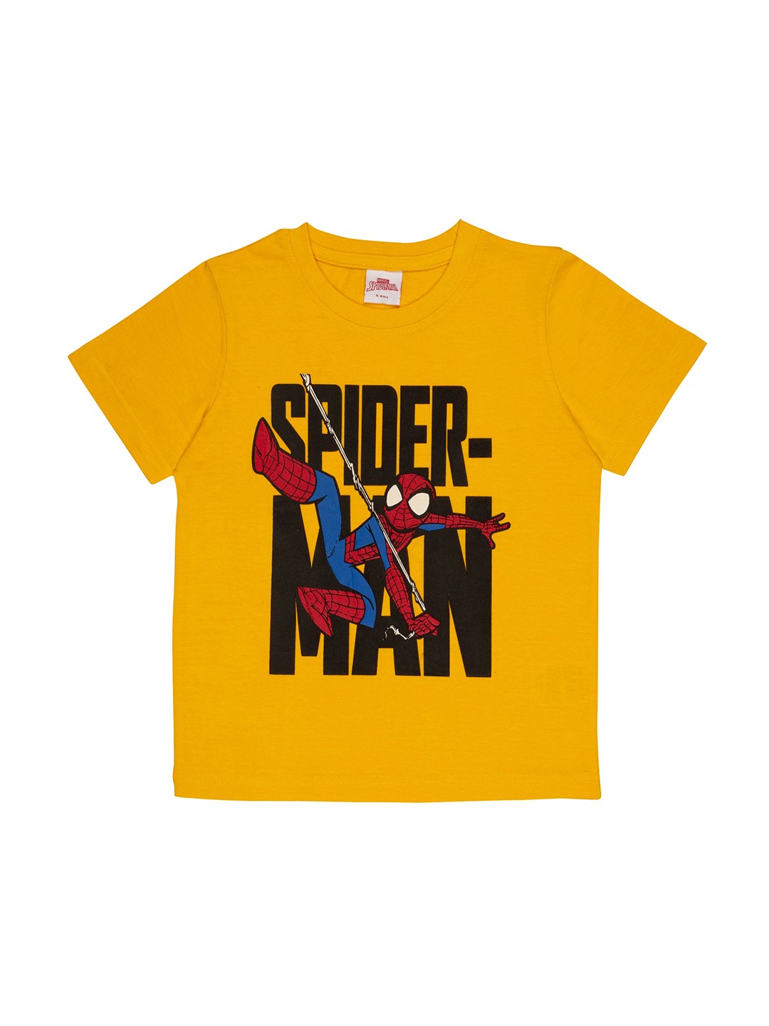 

Marvel Boys Yellow Printed T-shirt