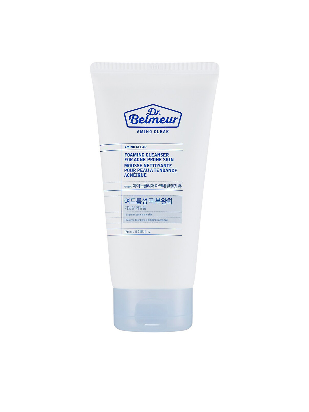 

The Face Shop Unisex DR.Belmeur Amino Clear Cleansing Foaming Cleanser, White