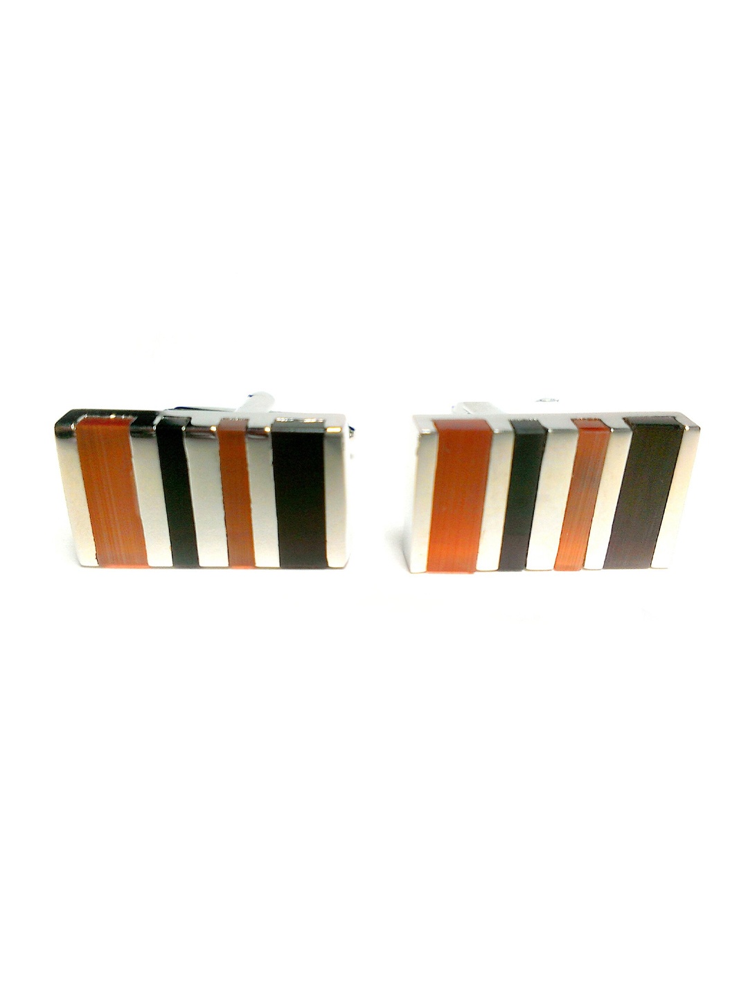 

PELUCHE Silver-Toned Cufflinks