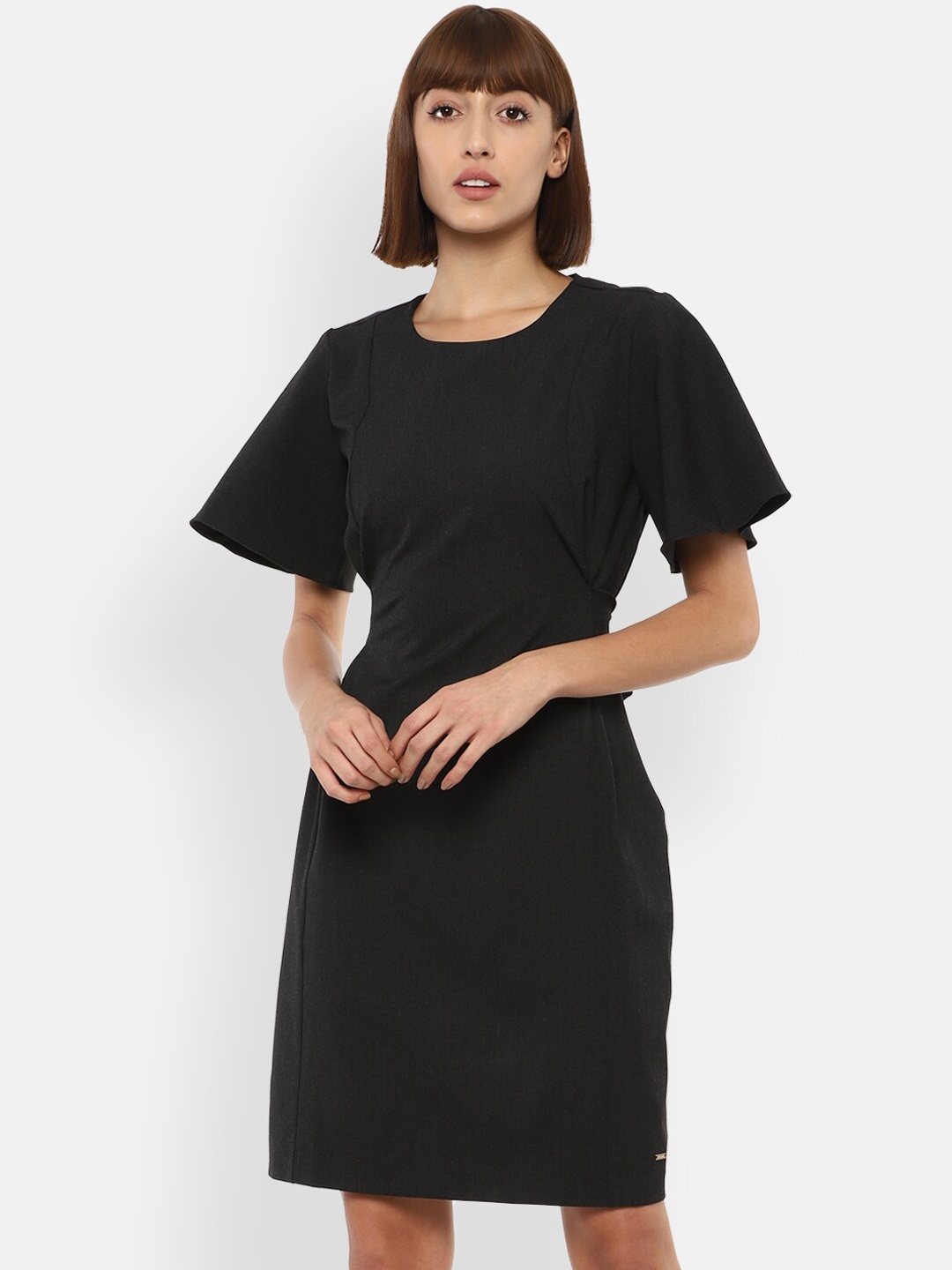 

Van Heusen Woman Black Sheath Dress