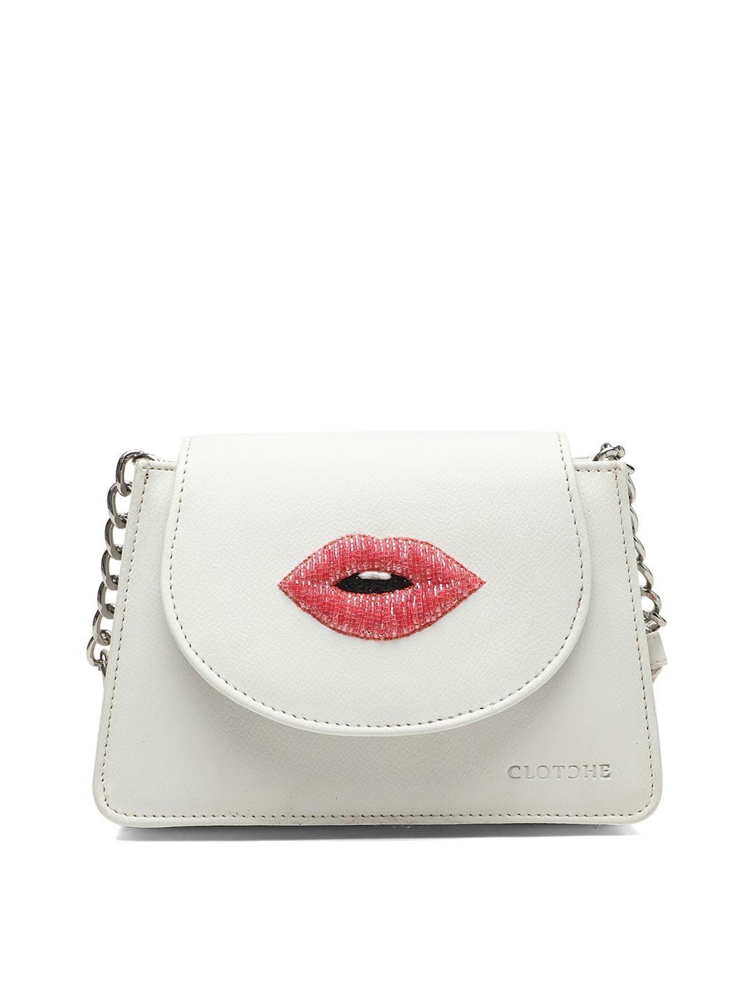 

Clotche That White Pout Sling Bag