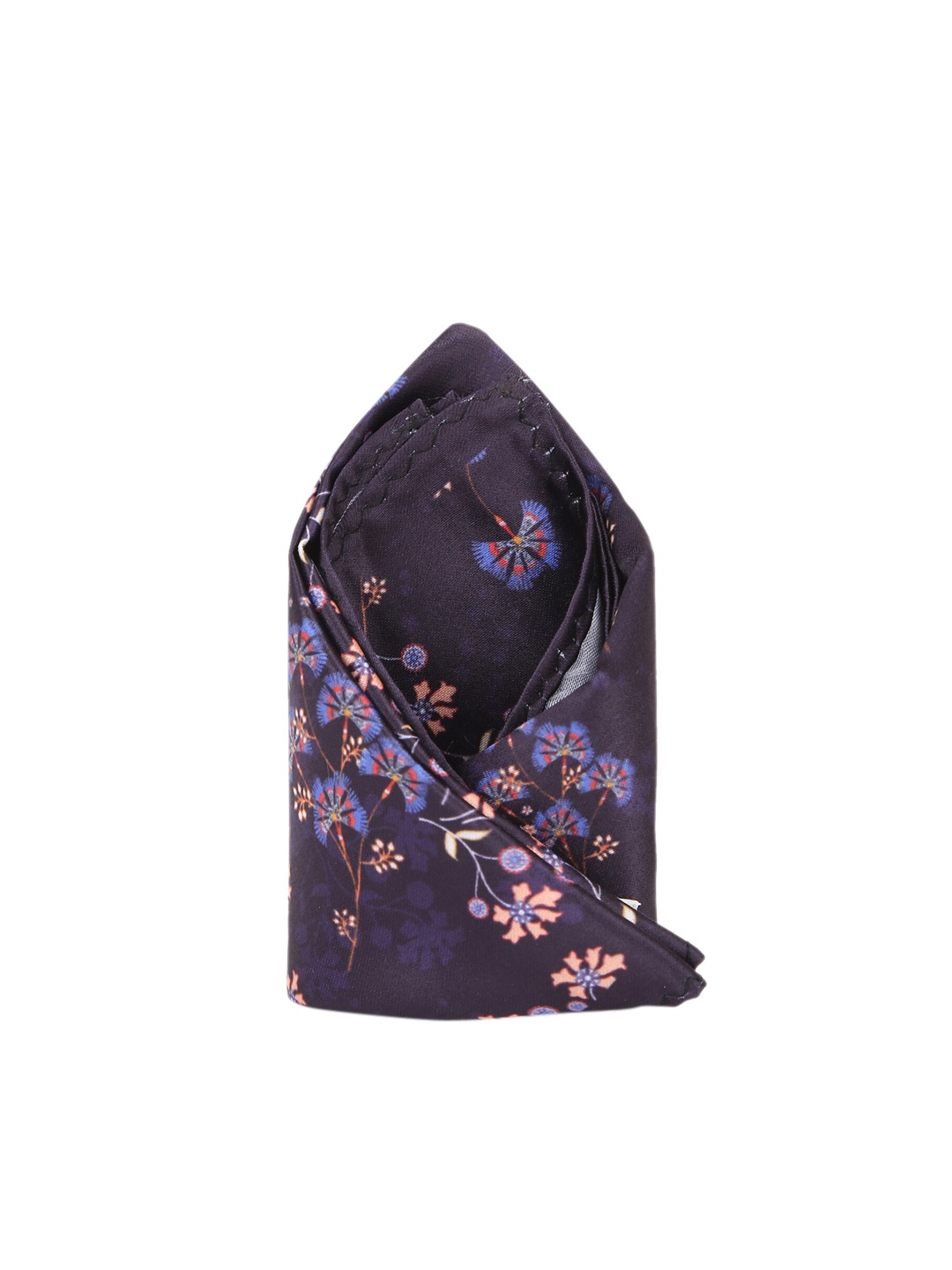 

Tossido Men Purple & Blue Printed Pure Microfibre Pocket Square